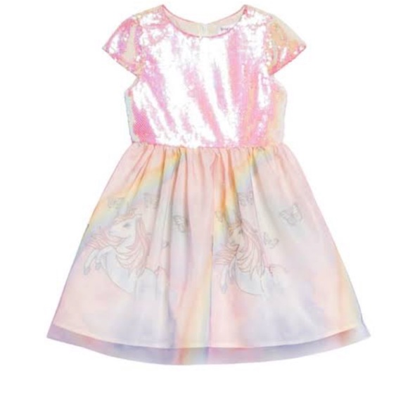 SEQUIN UNICORN PRINT DRESS - Picture 5 of 10